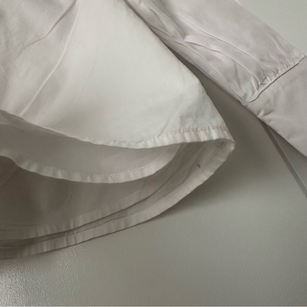 Pintuck Ruffle Collar Top - Picture 5 of 6